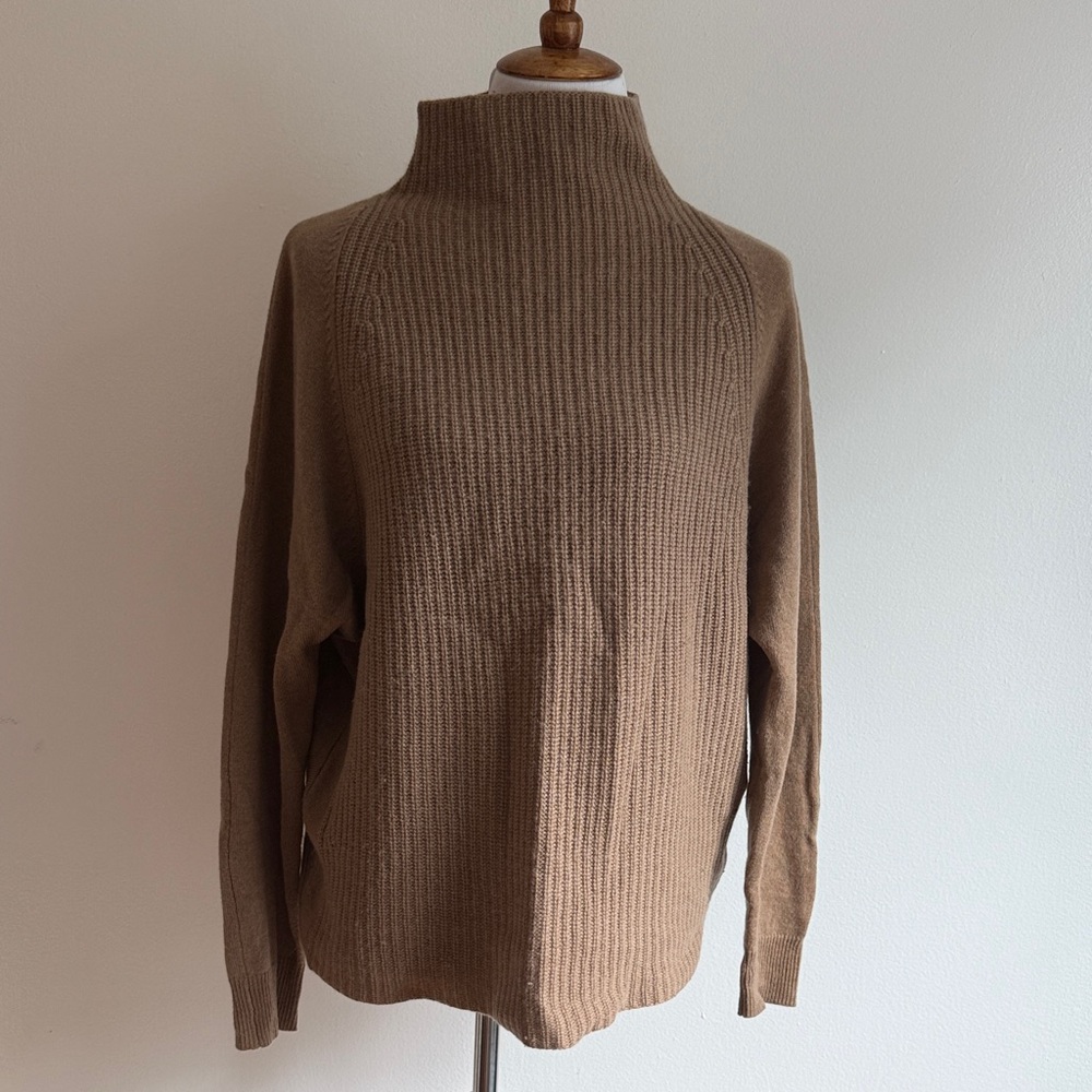 Tahari Cashmere Mock Neck Sweater